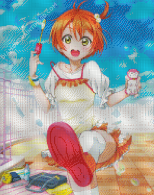 Rin Hoshizora Diamond Painting