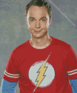 Sheldon The Big Bang Theory Diamond Painting