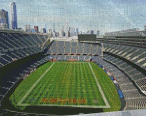 Soldier Field Diamond Painting