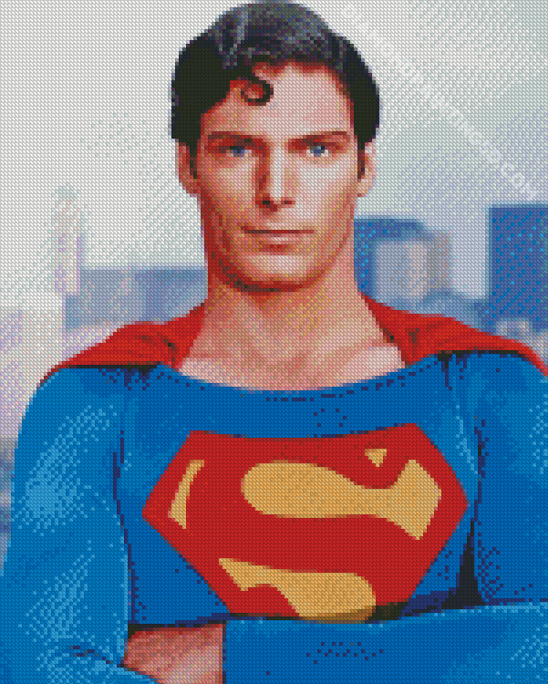 Superman Christopher Reeve Diamond Painting