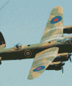 The Avro Lancaster Bomber Diamond Painting