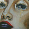 The Golden Tears Diamond Painting