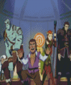 The Legend of Vox Machina Diamond Painting