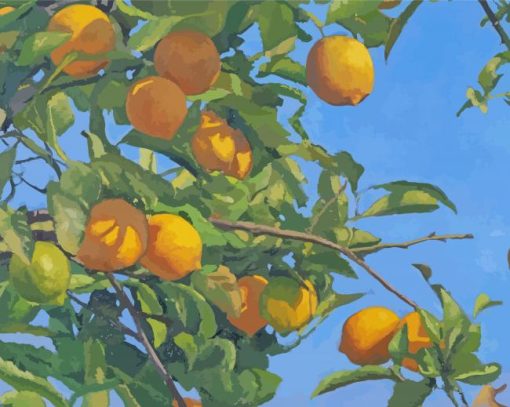 The Lemon Tree Diamond Painting