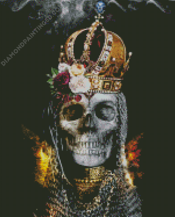 The Skull Queen Diamond Painting
