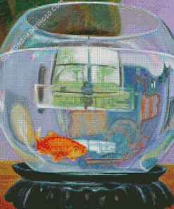 The Goldfish Bowl Diamond Painting