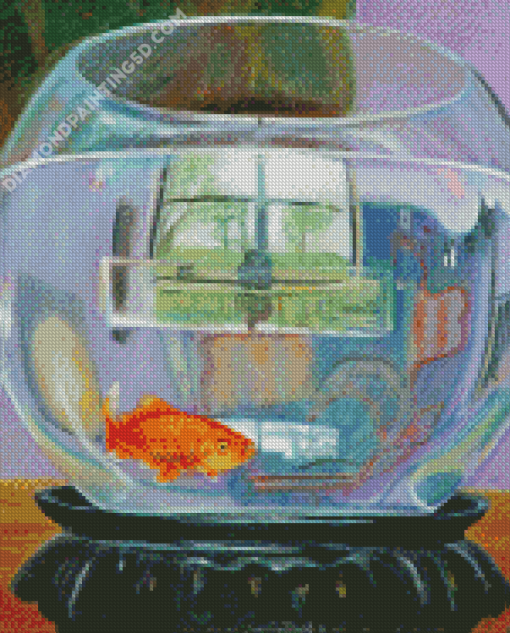 The Goldfish Bowl Diamond Painting