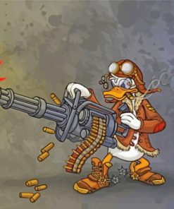 The Soldier Duck Diamond Painting