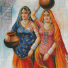 Two Ladies Indians Diamond Painting