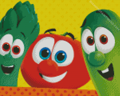 Veggie Tales Diamond Painting