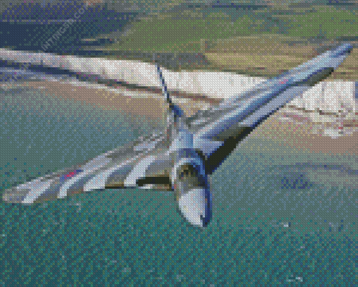 Vulcan Plane Diamond Painting