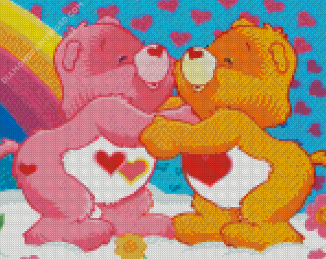 Cute Care Bears Diamond Painting