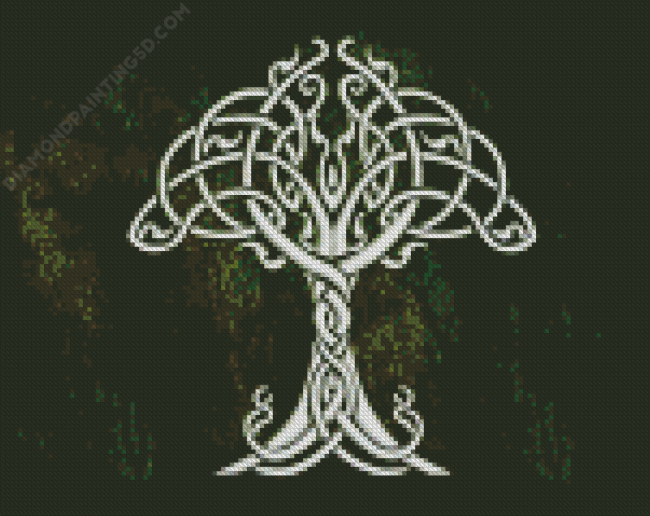Celtic Tree Art Diamond Painting