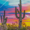 Colorful Sunset Arizona Diamond Painting