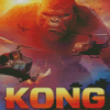 Kong Skull Island Poster Diamond Painting
