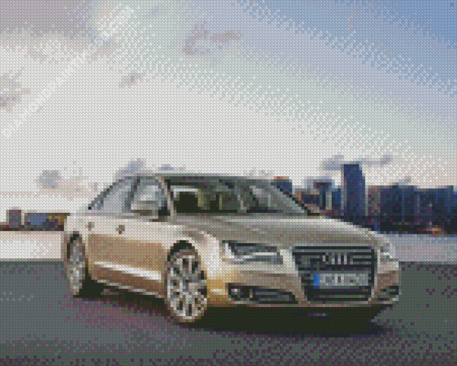 Luxury Audi A8 Car Diamond Painting