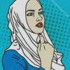 Muslim Arab Girl Diamond Painting