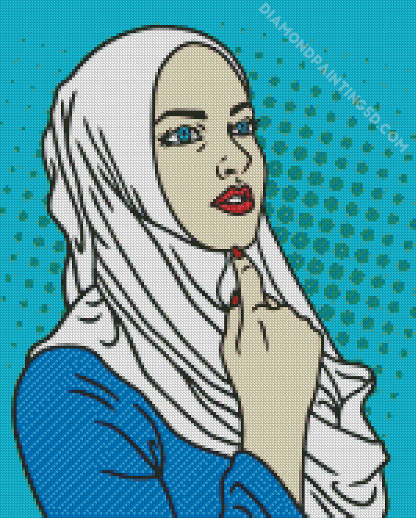 Muslim Arab Girl Diamond Painting