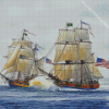 Navy American Tall Ships Diamond Painting