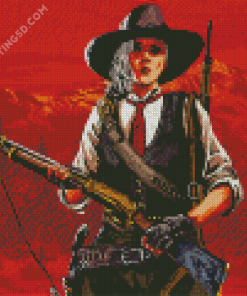 Red Dead Redemption 2 Diamond Painting