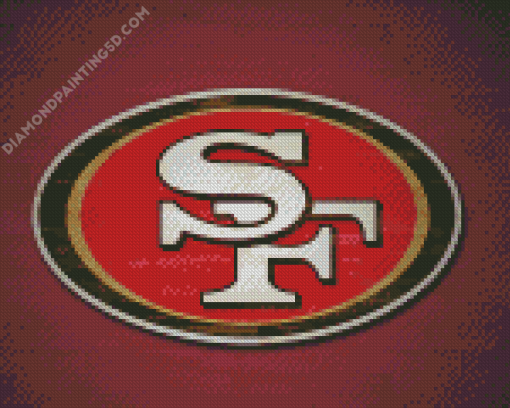 San Francisco 49ers Football Diamond Painting