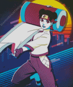 Tenten Character Diamond Painting