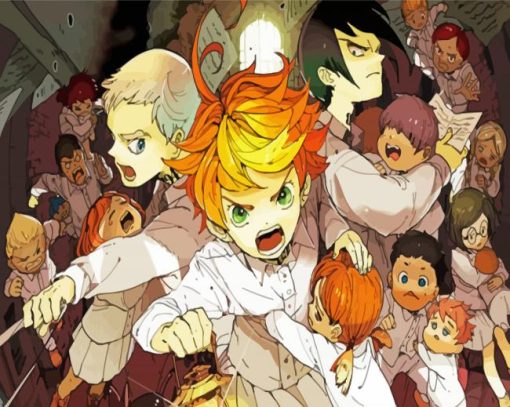 The Promised Neverland Diamond Painting