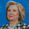 Hillary Clinton Diamond Painting