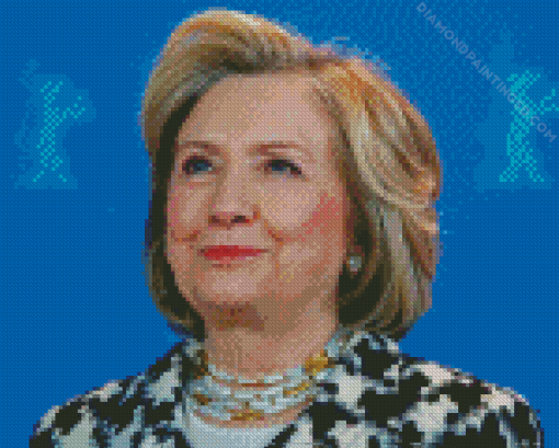 Hillary Clinton Diamond Painting