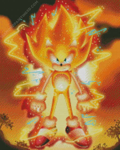 Super Sonic Art Diamond Painting