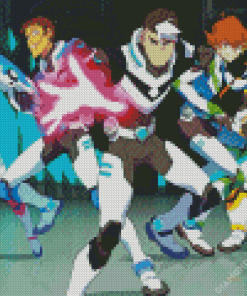 Voltron Force Characters Diamond Painting