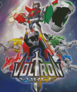 Voltron Force Poster Diamond Painting