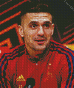 The Football Player Dusan Tadic Diamond Painting