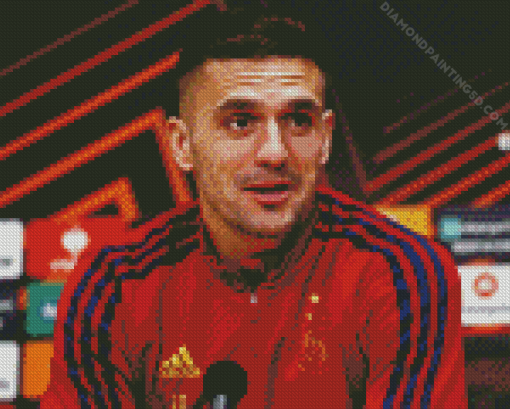 The Football Player Dusan Tadic Diamond Painting