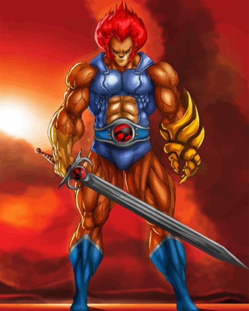 The ThunderCats Lion O Diamond Painting