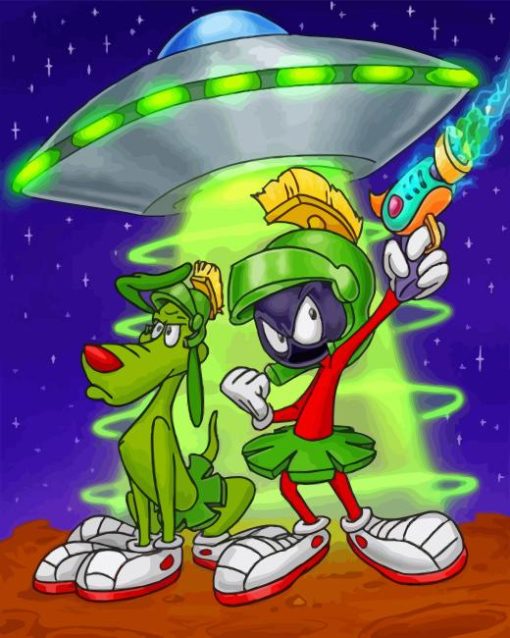 Marvin The Martian Diamond Painting