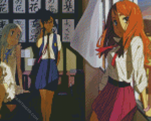 Anohana Diamond Painting