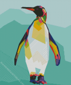 Colorful Penguin Diamond Painting