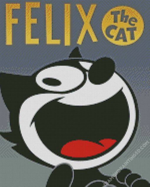 Felix Cat Diamond Painting