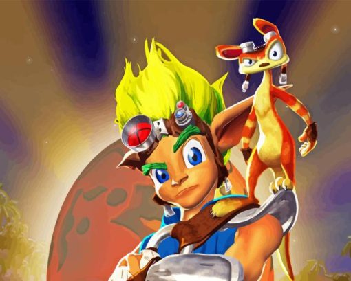 Jak and Daxter Diamond Painting