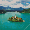 Lake Bled Diamond Painting