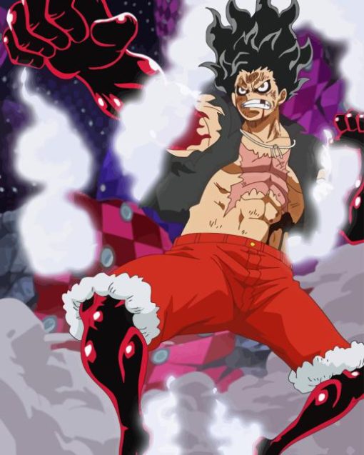 Luffy Gear 4 Diamond Painting