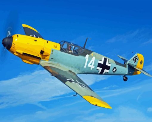 Messerschmitt Bf 109 Diamond Painting