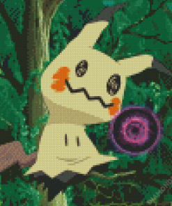 Mimikyu Pokemon Cartoon Diamond Painting