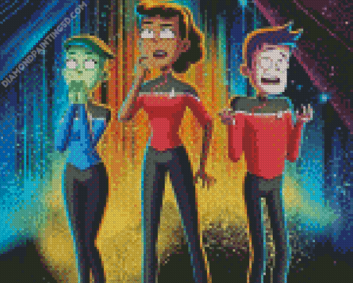 Star Trek Lower Decks Diamond Painting