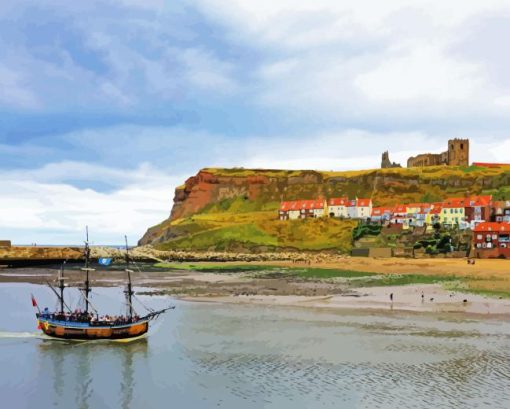 Whitby Port Diamond Painting