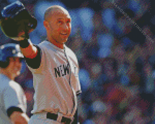 Derek Jeter Diamond Painting