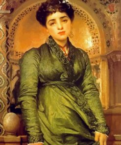 Frederick Leighton Girl In Green Diamond Painting