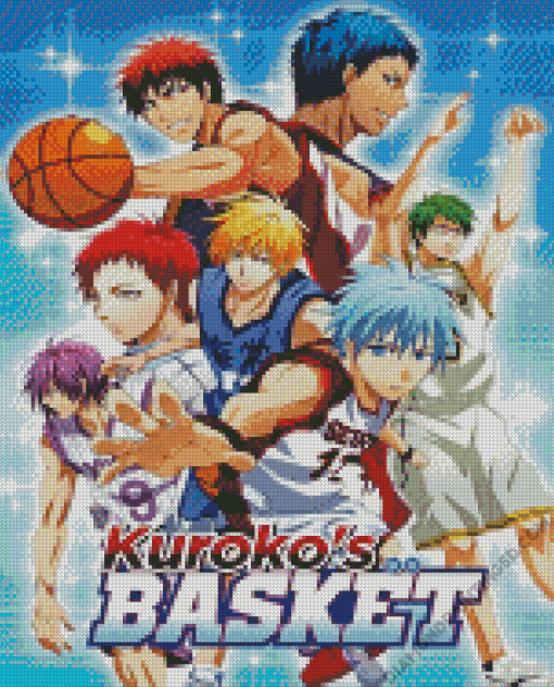 Kurokos Basketball Diamond Painting