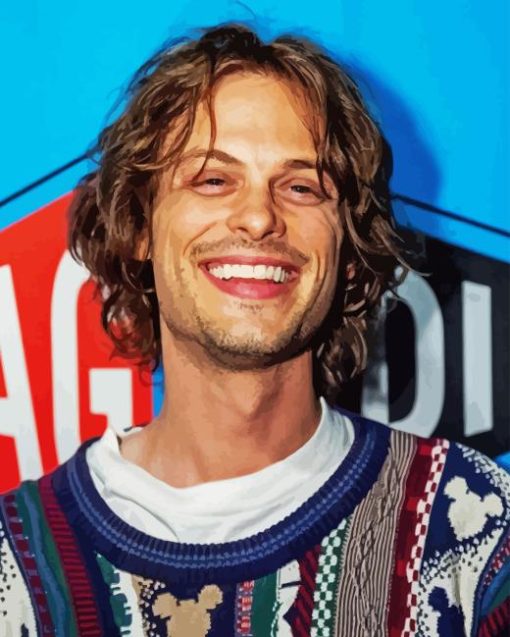 Matthew Grey Gubler Diamond Painting